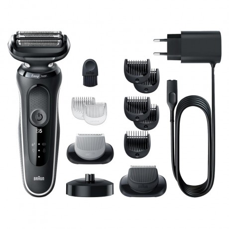 Braun Elektrischer Rasierer fur Manner quot;Series 5 51-W4650csquot; in Schwarz  Электробритва мужская "Series 5 51-W4650cs" в черном