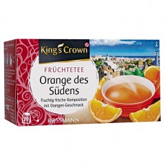 King's Crown Fruchtetee Orange des Sudens Фруктовый чай Южный апельсин фруктовая композиция с ароматом апельсина 40 г