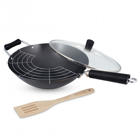 Ken Hom Ken Hom Wok-Set 4-tlg. EXCELLENCE schwarz Набор вок Ken Hom, 4 предмета. ПРЕВОСХОДСТВО