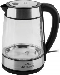 eta eta Wasserkocher CRYSTELLA Digi ETA715390000, 1,7 l, 2200 W, Einstellbarer Temperatur 50, 70, 80, 90, 100 °C  чайник ETA CRYSTELLA Digi ETA715390000, 1,7 л, 2200 Вт, регулировка температуры 50, 70, 80, 90, 100 °C