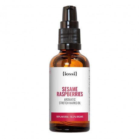 Iossi Sesame Raspberries Aromatic Stretch Mark Oil  Ароматическое масло от растяжек с кунжутом и малиной