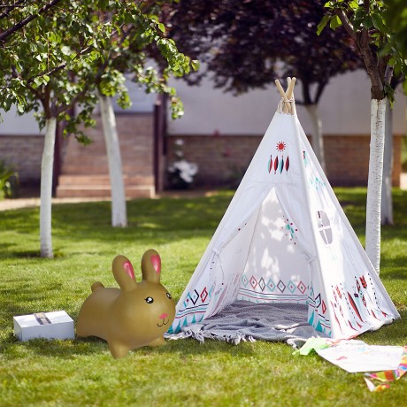 relaxdays Hupftier Hase hellbraun Копытный кролик светло-коричневый