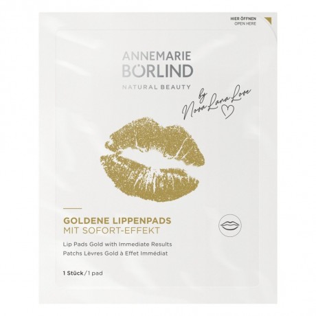 ANNEMARIE BORLIND GOLDENE LIPPENPADS mit Sofort-Effekt  GOLDEN LIP PADS с мгновенным эффектом