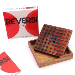 ROMBOL Reversi – Interessantes Strategiespiel fur 2 Personen aus edlem Holz Reversi – интересная стратегическая игра для двоих из ценных пород дерева