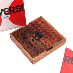 ROMBOL Reversi – Interessantes Strategiespiel fur 2 Personen aus edlem Holz Reversi – интересная стратегическая игра для двоих из ценных пород дерева