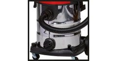 Einhell Einhell Akku-Nass-/Trockensauger TE-VC 36/25 Li S-Solo (2x 18Volt) rot/edelstahl, ohne Akku und Ladegerat  rot/edelstahl Беспроводной пылесос Einhell для влажной/сухой уборки TE-VC 36/25 Li S-Solo (2x 18 Вольт) красный/нержавеющая сталь, без аккум