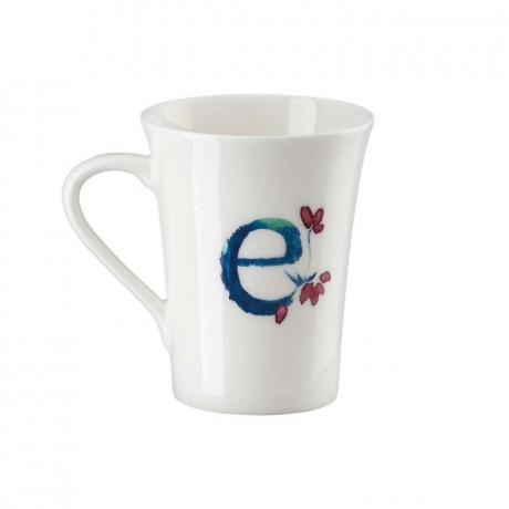 Hutschenreuther Hutschenreuther Flower Alphabet Becher mit Henkel E-Erica 0,40 L Кружка Hutschenreuther Flower Alphabet с ручкой E-Erica 0,40 л