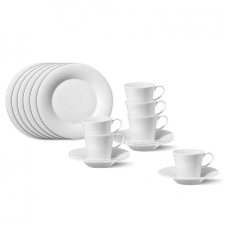 KPM Berlin KPM Berlin Weiss Fruhstucks-Set 18-tlg. KPM Berlin Weiss Набор для завтрака 18 предм.