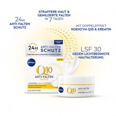 Nivea Q10 Power Anti-Falten + Straffung Tagespflege  Q10 Power против морщин + укрепляющий дневной уход