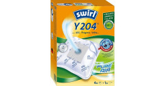 Swirl Swirl Staubsaugerbeutel Y204 MicroPor Plus 4 Stuck   Вихревые мешки для пылесоса Y204 MicroPor Plus 4 шт.