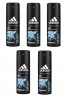 adidas Ice Dive Deodorant Spray, Адидас Дезодорант-cпрей Ice Dive 48h для мужчин, 150 мл, 5 штук