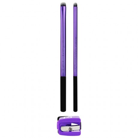 Real Techniques Eyes Eye Smudge + Diffuse Pinselset Pinsel-Sets, 1 шт.