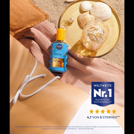 Nivea Sun Schutz & Braune Ol LSF 30  Защита от солнца и коричневое масло SPF 30