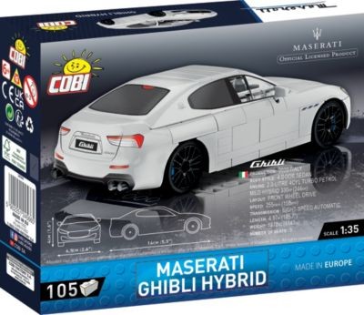 COBI Bausatz Maserati Ghibli Hybrid Fahrzeug Комплект COBI Автомобиль Maserati Ghibli Hybrid
