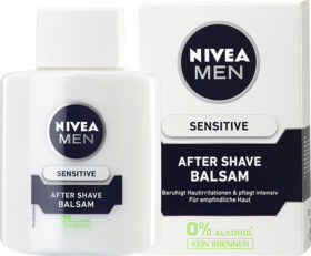 NIVEA MEN после бритья Бальзам	 Чувствительный , 100 мл
