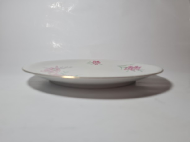 Zeh Scherzer Bavaria Винтажная тарелка "Красные лилии", 26см, Германия, 1960-1970гг.