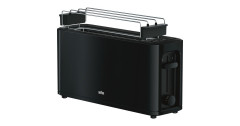 Braun Braun PurEase Toaster HT 3110 schwarz, 1.000 Watt, fur 2 Scheiben Toast  schwarz Braun PurEase Toaster HT 3110 черный, 1000 Вт, на 2 ломтика тостов