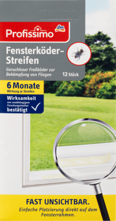 Profissimo Полоски для окон, ловушка для насекомых, 12 шт
