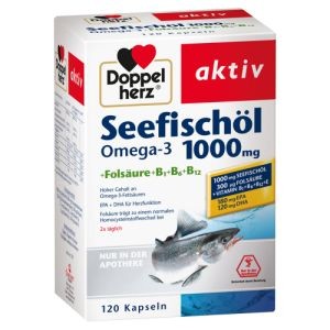 Doppelherz Seefischol Omega-3 1000 mg (120 шт.) Доппельгерц Капсулы 120 шт.