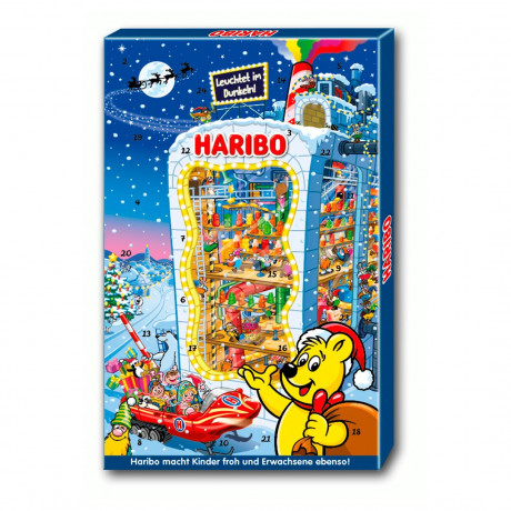 Haribo Adventskalender 2stk Харибо 2025 Адвент Календарь, 24 подарка-сюрприза, 300 г х 2 шт