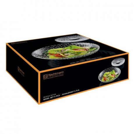 Nachtmann Nachtmann  'Bossa Nova' Schalen-Set 5-tlg. Набор чаш Nachtmann "Bossa Nova" из 5 предм.