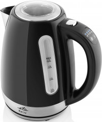 eta eta Wasserkocher ELA digi ETA959890020, 1,7 l, 2100 W, schwarz, Transparenter Deckel, Edelstahlausfuhrung  чайник ELA digi ETA959890020, 1,7 л, 2100 Вт, черный, прозрачная крышка, дизайн из нержавеющей стали