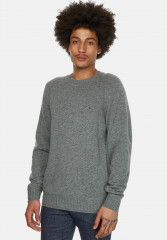 Tommy Hilfiger C-NECK Jumper grau C-ШЕЯ Джемперы Серый