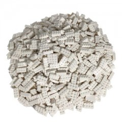 LEGO LEGO 2x4 Steine Weiss - 100 Stuck - White bricks 3001 LEGO 2x4 кирпичи белые - 100 штук - Белые кирпичи 3001
