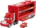 Mattel Disney Pixar Cars Mini Racer Transporter Mack (inkl. 1 Mini Racer) Disney Pixar Cars Mini Racer Transporter Mack (включая 1 мини-гонщик)