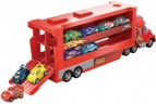 Mattel Disney Pixar Cars Mini Racer Transporter Mack (inkl. 1 Mini Racer) Disney Pixar Cars Mini Racer Transporter Mack (включая 1 мини-гонщик)