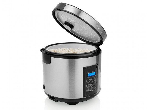 Tristar Tristar Reiskocher, 900 W, digitaler Multi-Kocher Kochautomat  Gemuse-Dampfgarer fur Sushi Reis  Рисоварка Tristar, 900 Вт, цифровая мультиварка, автоматическая пароварка для риса для суши