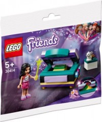 LEGO Friends 3er Set: 30413 Blumenwagen - Polybag + 30414 Emmas Zaubertruhe - Polybag + 30411 Pralinenschachtel  Blume - Polybag Набор друзей из 3 штук: 30413 цветочная тележка - полиэтиленовый пакет + 30414 Волшебный сундук Эммы - полиэтиленовый пакет +