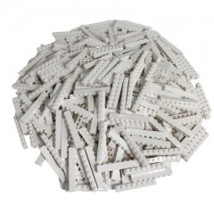 LEGO LEGO 1x8 Steine Weiss - 25 Stuck - White bricks 3008 LEGO 1x8 кирпичи белые - 25 штук - Белые кирпичи 3008