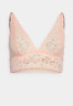 Tommy Hilfiger TRIANGLE BRALETTE Triangle bra delicate peach TRIANGLE BRALETTE Бюстгальтер с треугольными чашечками нежный персик