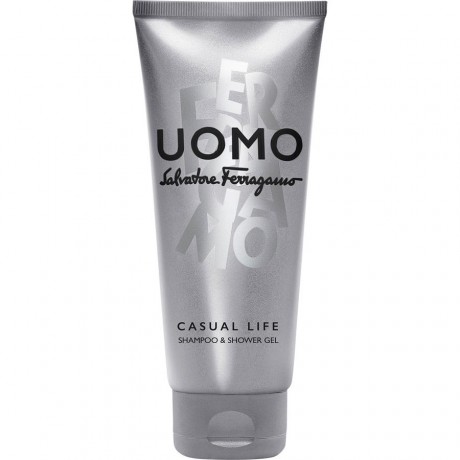 Salvatore Ferragamo (Сальваторе Феррагамо)  Uomo Casual Life Shampoo & Shower Gel Гель для душа, 200 мл