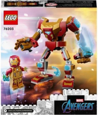 LEGO LEGO Marvel Super Heroes 76203 Iron Man Mech LEGO Marvel Super Heroes 76203 Механический Железный Человек