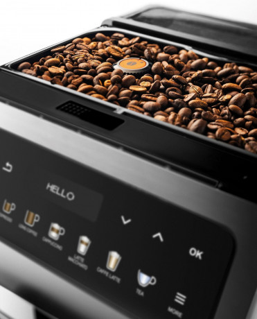 Krups Krups Kaffeevollautomat EA894T Evidence Plus Kaffeegenuss in Perfektion, Barista Quattro Force Technologie+Emsa Travel Mug Compact schwarz 0,3l  Полностью автоматическая кофемашина Krups EA894T Evidence Plus: наслаждение кофе в совершенстве, техноло