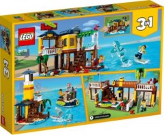 LEGO 2er Set: Creator 31118 Surfer-Strandhaus + Nudelladen Набор из 2 предметов: Creator 31118 Surfer Beach House + магазин лапши