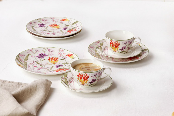 Ritzenhoff & Breker Ritzenhoff & Breker Kaffeeservice 18-tlg. FLORA multicolour Кофейный сервиз Ritzenhoff &amp; Breker 18 предметов. ФЛОРА