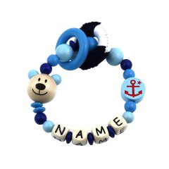 elefantasie Greifling Seebar personalisiert mit Namen Игрушка для захвата Seebar