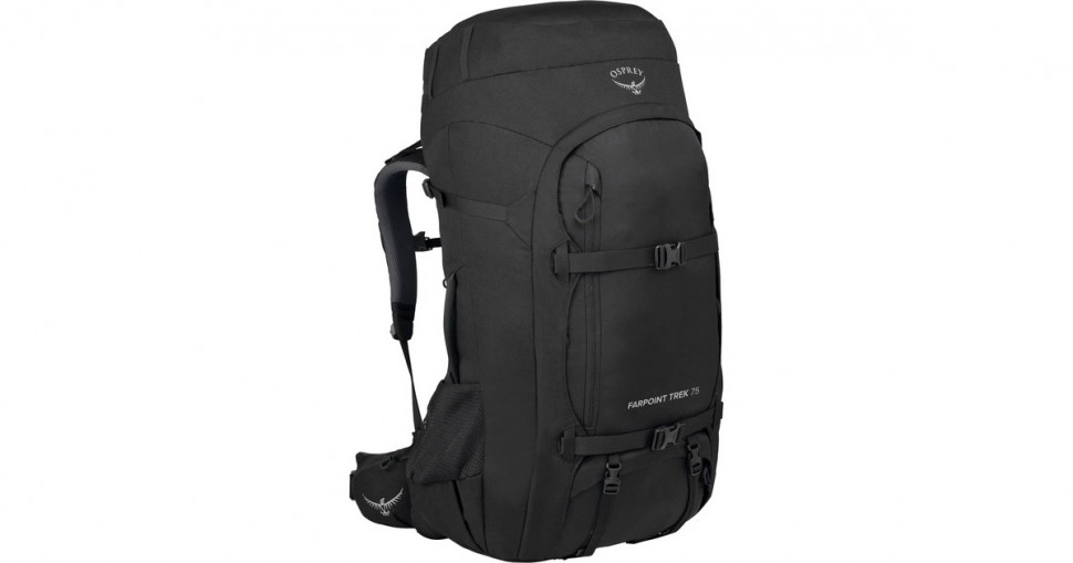 Osprey Osprey Farpoint Trek 75 Rucksack schwarz 75 Liter schwarz Osprey Farpoint Trek 75 75 Diskontshop.eu 275 96
