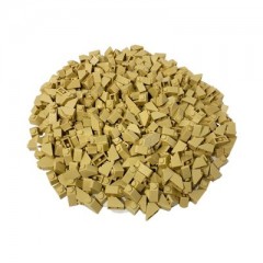 LEGO LEGO 2x1 Schragstein Beige - 25 Stuck - Tan slope 3040 LEGO 2x1 кирпич бежевого цвета - 25 штук - Загар 3040