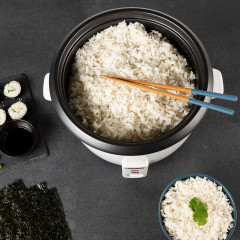 PRINCESS PRINCESS Reiskocher 271940, 700 W, 1,8 Liter, fur bis zu 10 Portionen, automatischer Warmhaltefunktion  Рисоварка PRINCESS 271940, 700 Вт, 1,8 л, до 10 порций, функция автоматического поддержания тепла