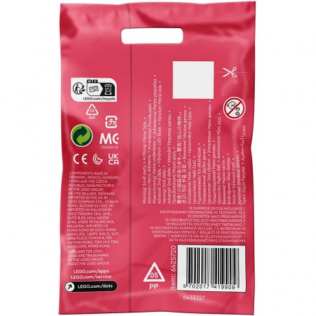 LEGO LEGO DOTS 41803 Erganzungsset Glitzerpracht LEGO DOTS 41803 Дополнительный набор Glitter Splendor