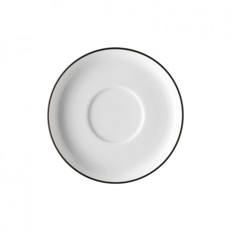 Arzberg Arzberg Porzellan Cucina Colori Black Espresso-Untertasse 13 cm Блюдце для эспрессо Arzberg Porzellan Cucina Colori Black, 13 см