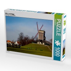 CALVENDO Puzzle CALVENDO Puzzle Mills von Brugge Пазл CALVENDO Puzzle Mills из Брюгге