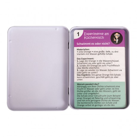 Professor Crazy: Experimente am Kuchentisch Профессор Сумасшедший: эксперименты за столом с тортами