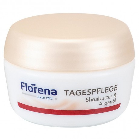 Florena Tagespflege Sheabutter & Arganol Дневной уход Масло ши и арганол