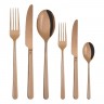 Sambonet Sambonet Linear - Edelstahl / PVD Kupfer Besteckset 36-tlg. Vollheft / Monoblock Sambonet Linear - набор столовых приборов из нержавеющей стали/меди с PVD-покрытием, 36 предм. Полный буклет/моноблок