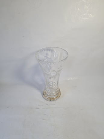 Ваза винтажная Im Stil Nachtmann, хрусталь, 23.5 см, Германия, 1960-70гг.